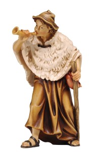 KO Shepherd with horn - color - 12 cm
