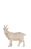 KO Goat with bell looking left - natural - 20 cm