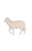 KO Sheep standing head up - natural - 9,5 cm