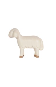 LE Schaf stehend vorwärtsschauend - bemalt - 10 cm