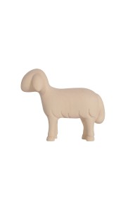 LE Sheep standing looking forward - natural - 17 cm