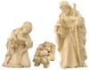 ZI S. Famiglia con Gesù Bambino sciolto - naturale - 11 cm