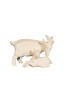 AD Goat with kid - natural - 13 cm