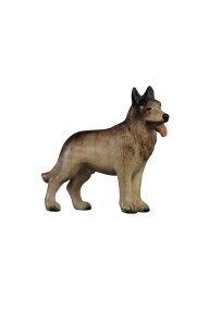 PE Schäferhund - bemalt wasserfarbe - 12 cm