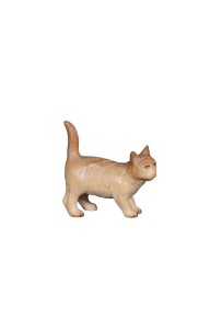 PE Katze - mehrtönig gebeizt - 15 cm