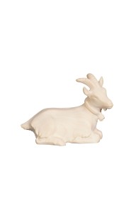 PE Goat lying - natural - 12 cm