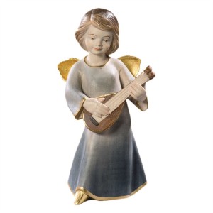 Modern angel with mandolin
