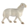 Schaf stehend - bemalt wasserfarbe - 53 cm