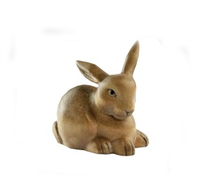 Coniglio - colorato aquerello - 20 cm