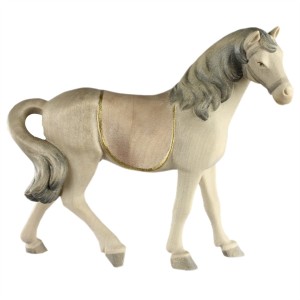 Cavallo - colorato aquerello - 9 cm
