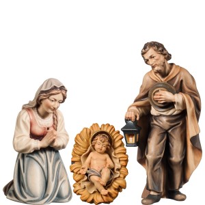 H-The Holy Family O 4pcs. - color - 10 cm