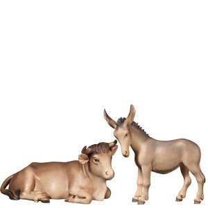 H-Ox and donkey 2pcs. &quot;A&quot; - color - 8 cm