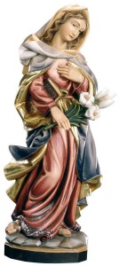 Madonna immacolata con giglio