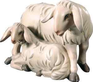Schaf mit Lamm 2000