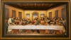 Last supper with frame