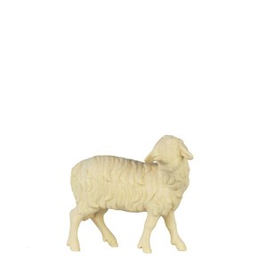 A-Sheep looking backwards - natural - 10 cm