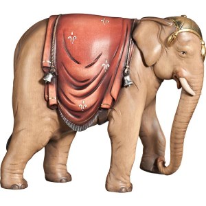 A-Elefant - bemalt - 8 cm