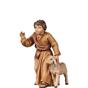 A-Shepherd-boy with lamb - color - 6,5 cm