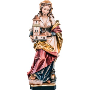 St. Barbara with tower and lantern