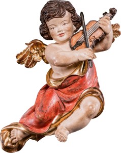 Marian cherub with violin
