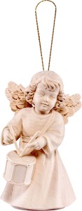 Sissi - angel with drum to hang