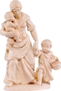 Shepherdess with children D.K.