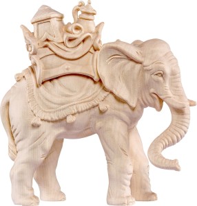 Elefant mit Gepäck D.K.