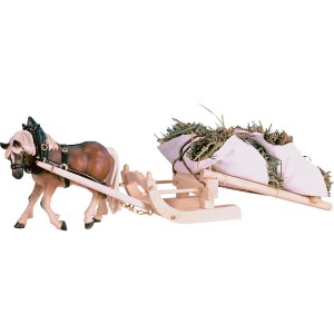 1 Draw-horse with haysledge