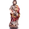 St. Joseph the carpenter - color antique with gold - 30 cm