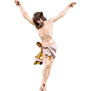Cristo delle Alpi bianco - colorato - 10 cm