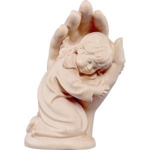 Protecting hand standing with girl - natural - 11 cm