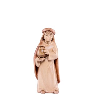 Shepherd-boy with jar Artis - stained 3 shades - 10 cm