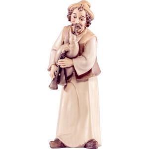 Shepherd with bagpipe Artis - color - 12 cm