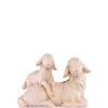 Sheep lying with lamb Artis - natural - 15 cm