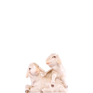 Lammgruppe Artis - bemalt - 12 cm