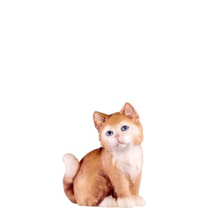 Gatto Artis marrone - colorato - 12 cm