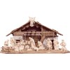 Nativity-set H.K. #4705 18 pieces - natural - 9 cm