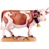 Simmentaler Kuh - bemalt - 12 cm