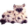 Persian cat - color - 5 cm