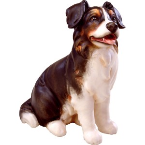 Australianischer Schäferhund - bemalt - 4 cm