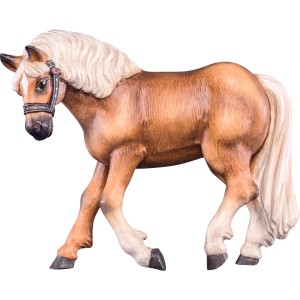Cavallo Haflinger - colorato - 9 cm