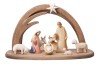 LE Nativity Set 10 pcs. - Stable Leonardo - color - 17 cm