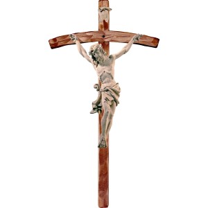 Alpenchristus Eiche mit gebogenem Kreuz