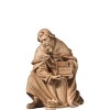 A-Wise man kneeling - stained 2 shades - 11,5 cm