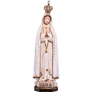 Madonna F&aacute;tima with crown