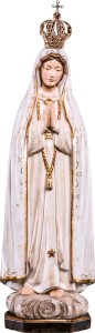 Madonna Fátima mit Krone