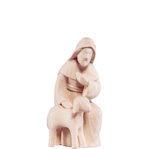 Shepherd kneeling Fides - natural - 12 cm