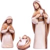 Holy family Fides (4 pieces) - color - 12 cm