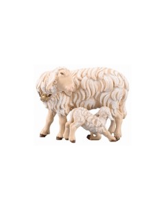 SI Schaf mit Lamm saugend