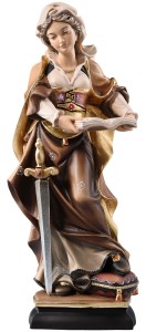 S. Susanna con libro e spada